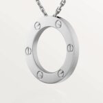 Gold-Plated Minimal Circle Pendant Necklace - Image 8