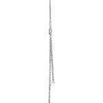 Small Lock Pendant Necklace · 18K Gold Plated · Adjustable Chain - Image 9