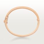 Wide Pavé Bangle Bracelet · 18K Gold Plated · Zirconia Cuff - Image 9