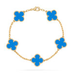 Clover Leaf Bracelet · 925 Silver · 18K Gold Plated - Image 33