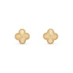 Clover Leaf Earrings · 925 Silver · 18K Gold Platedachite - Image 9