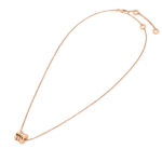 Gold Plated Double Circle Pendant Necklace - Image 14