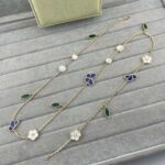Lucky Garden Butterfly Long Necklace - Image 2